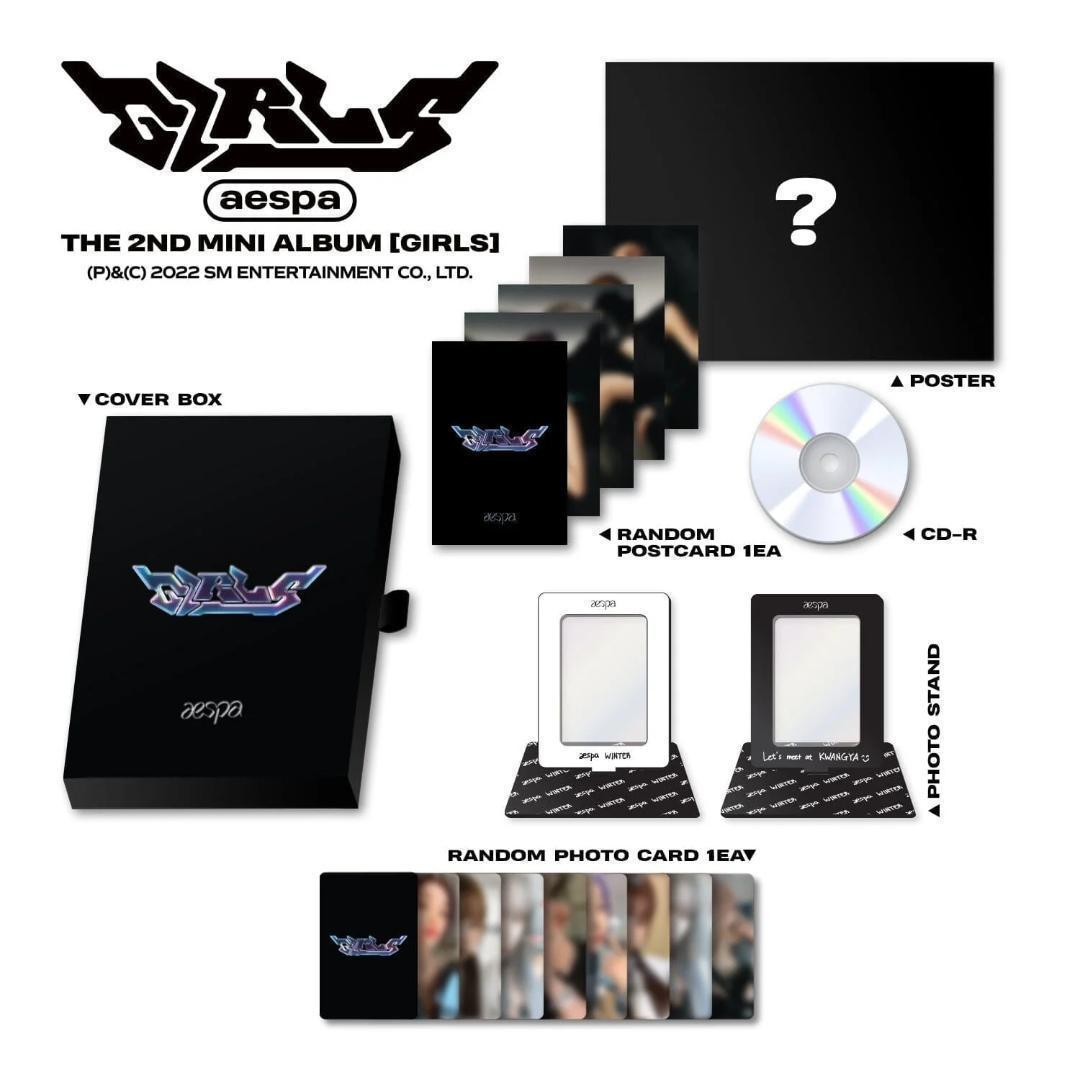 aespa エスパ デラボ SGS US限定 カリナ トレカ Girls