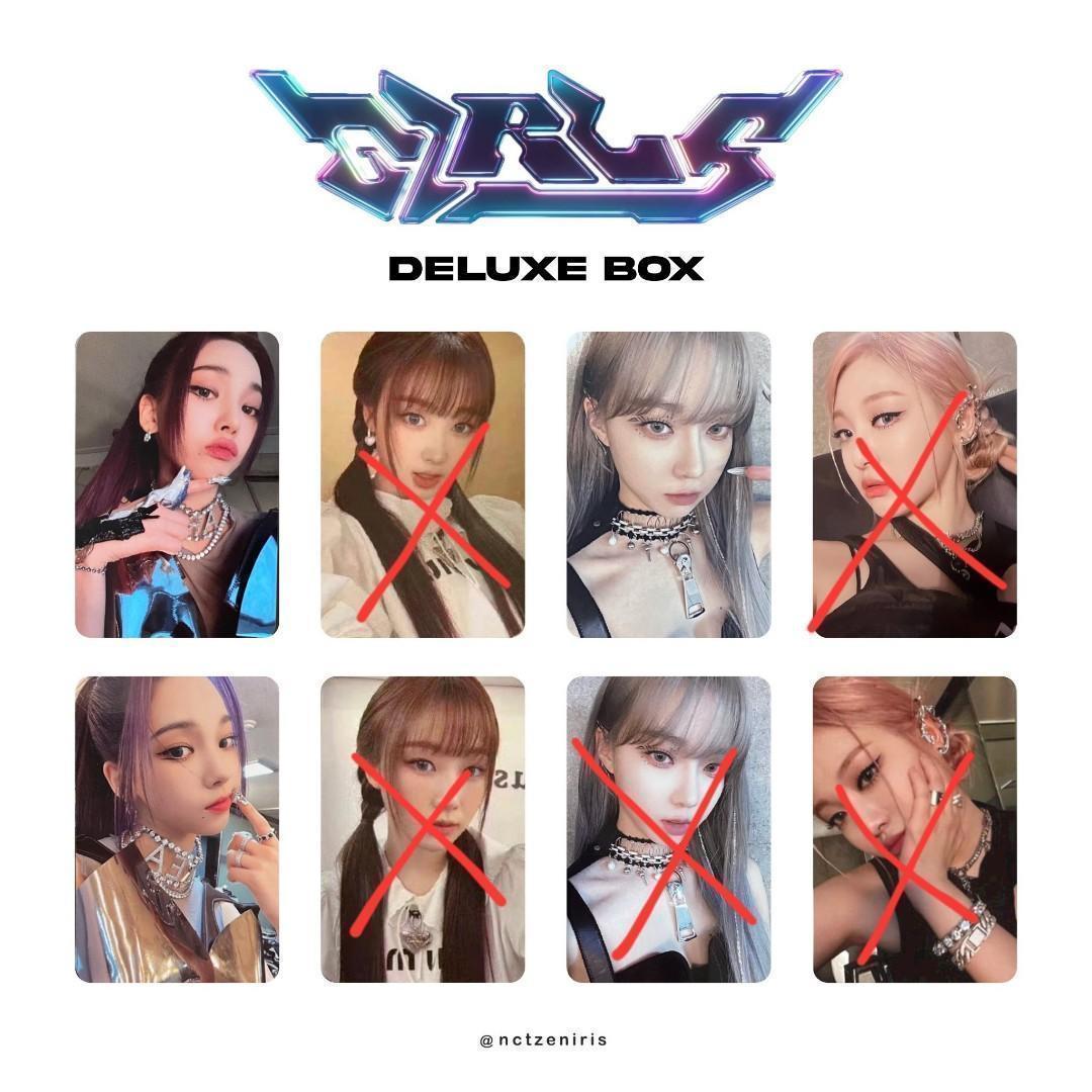 aespa エスパ デラボ SGS US限定 カリナ トレカ Girls