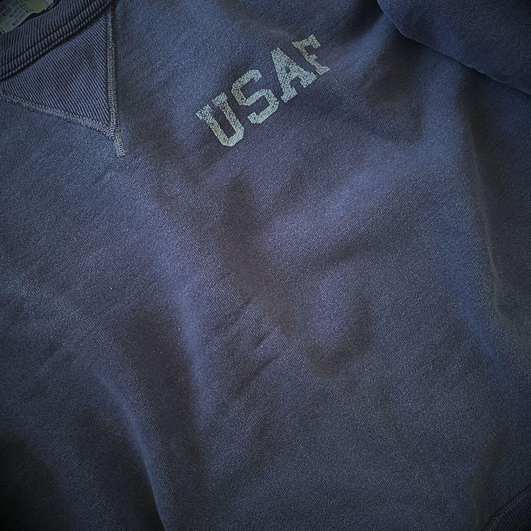 『皇帝降臨』The REAL McCOY'S（旧マ ッコイ）スウェット茄子紺