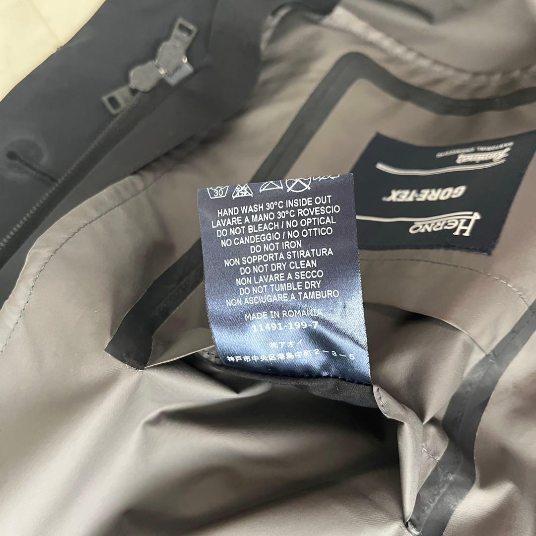 HERNO Laminar GORE-TEX マウンテンジャケット メンズ 46