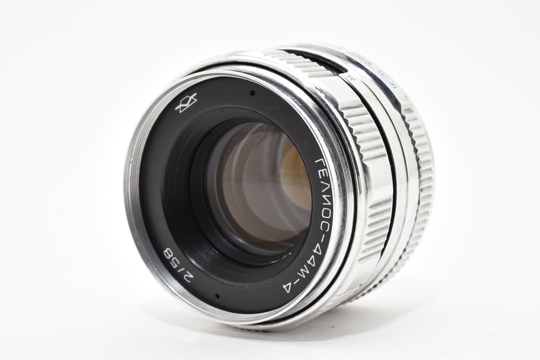 HELIOS 44M-4 58mm F2 シルバー クローム