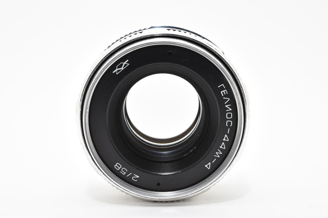 HELIOS 44M-4 58mm F2 シルバー クローム