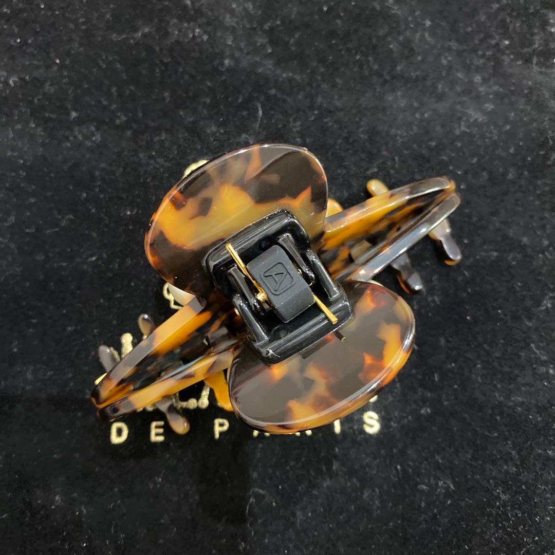 新品アレクサンドルドゥパリ ヘアクリップ タイムレス　Mべっ甲