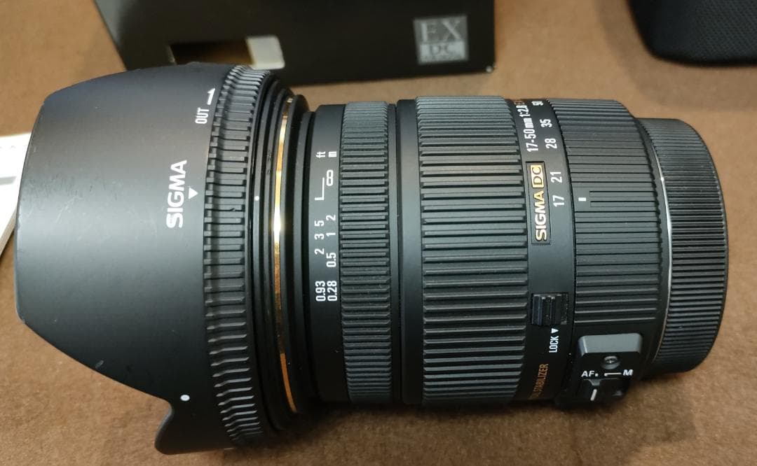 レンズ(ズーム) SIGMA 17-50mm F2.8 DC OS HSM (Canon)