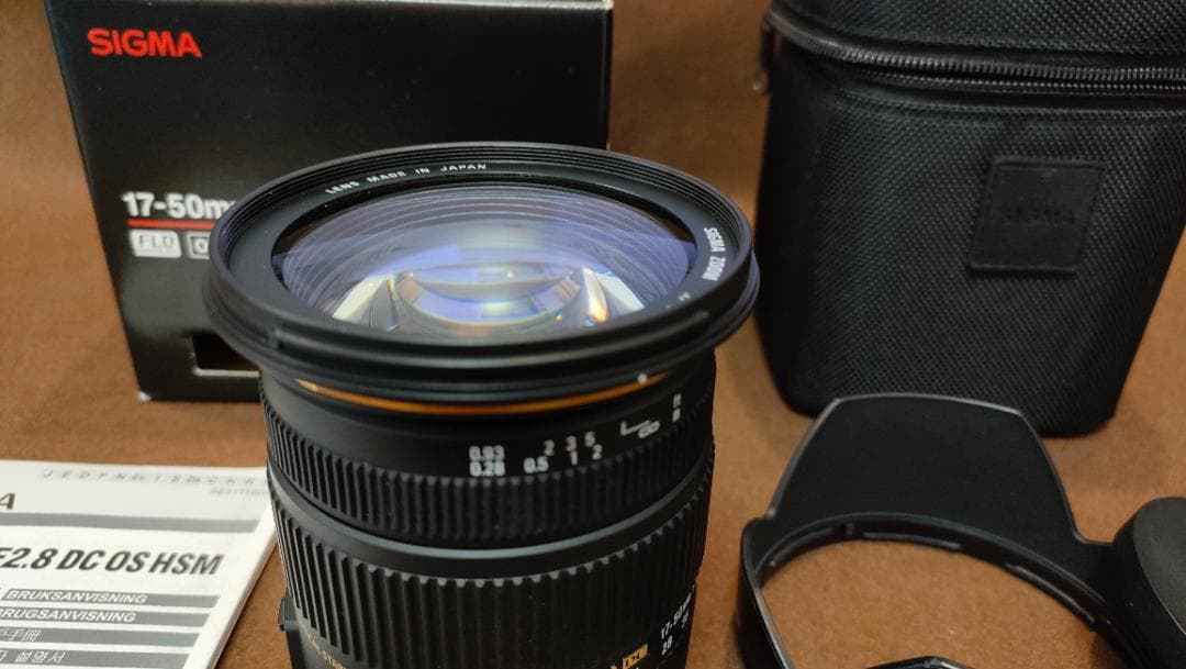 レンズ(ズーム) SIGMA 17-50mm F2.8 DC OS HSM (Canon)