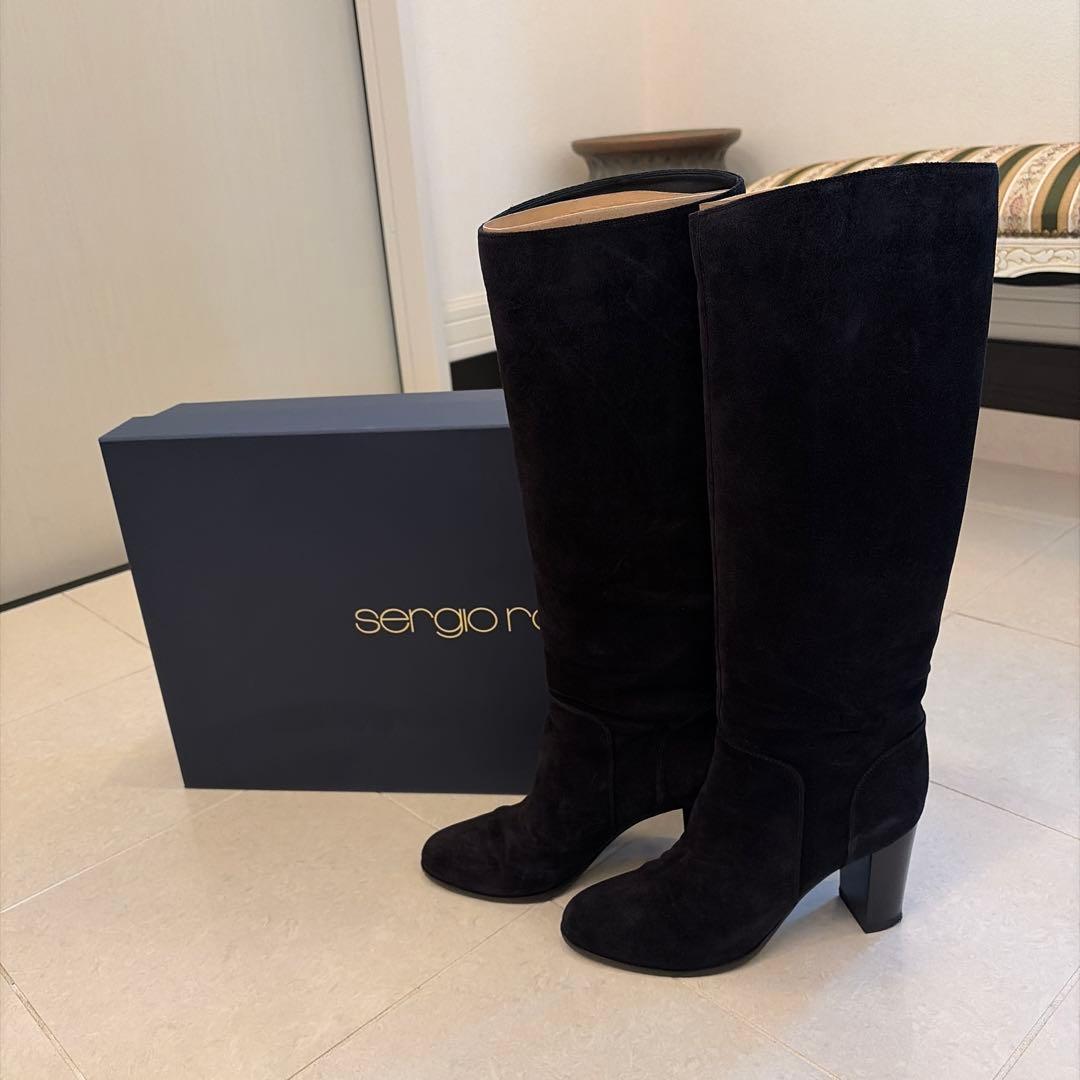 ★美品★Sergio Rossi★ロングブーツ★39サイズ★未使用に近い★