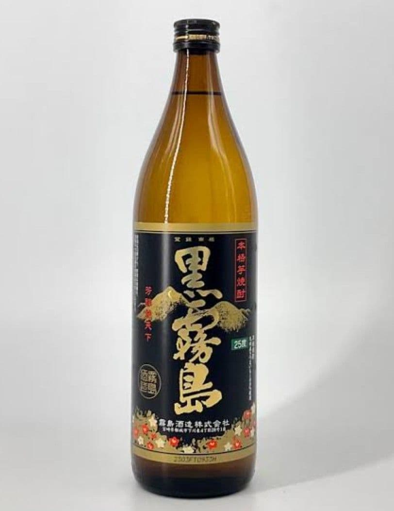 黒霧島 焼酎 900ml 12本入 未開封