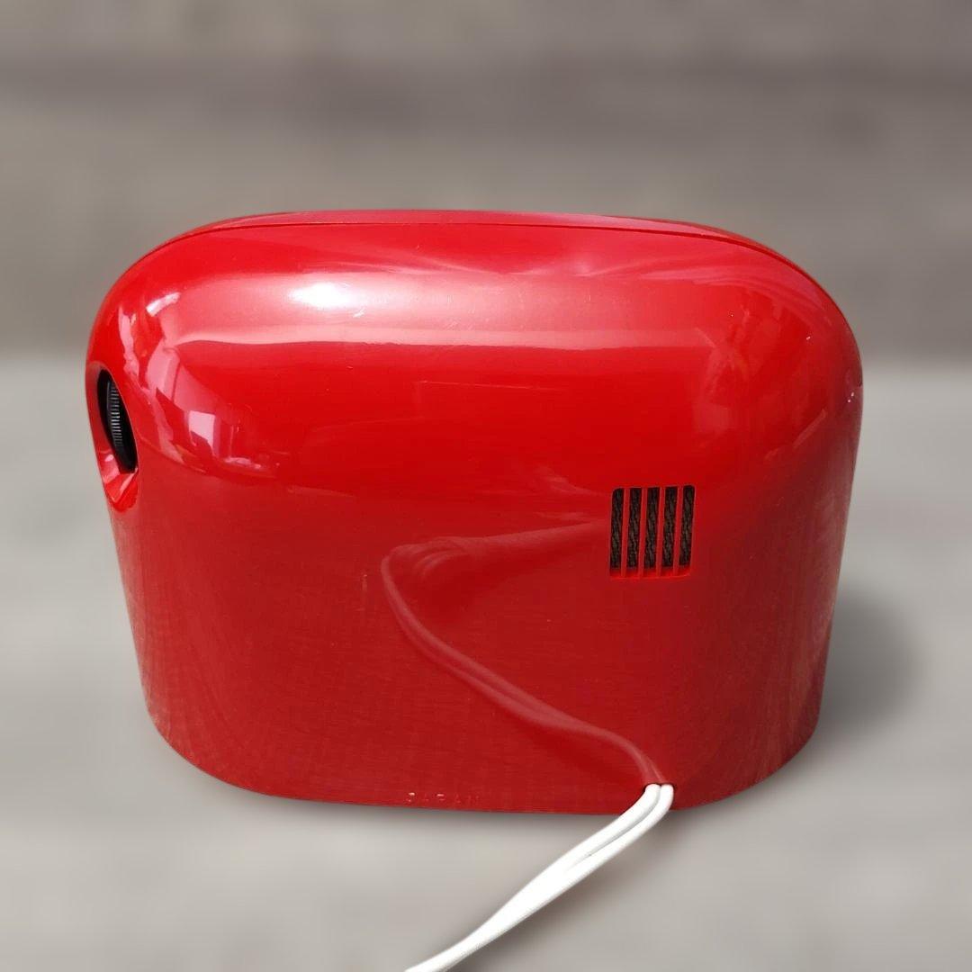 【時計】 未使用 SEIKO デジタルクロック レッド パタパタ時計 昭和レトロ