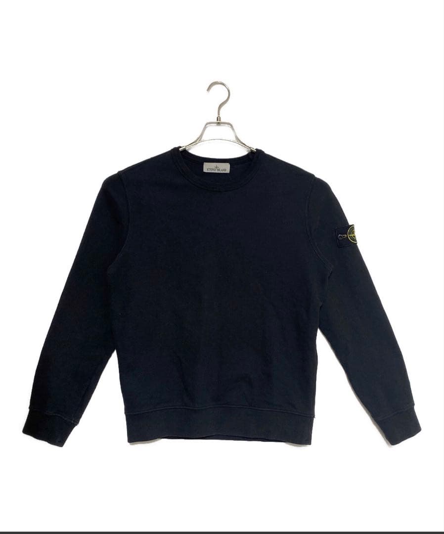 STONE  ロゴパッチ　ブラック スウェット
