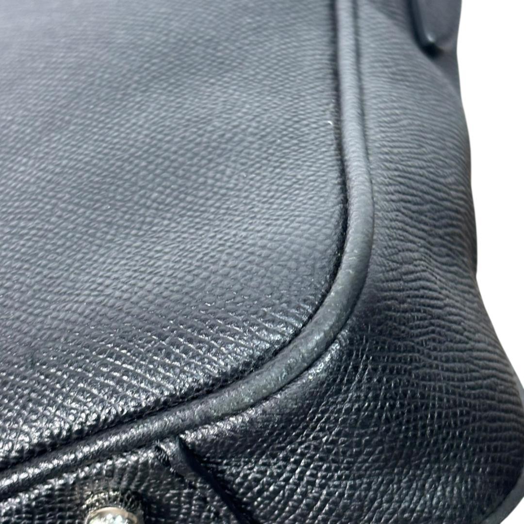 COACH ビジネスバッグ レザー A4収納 ブラック コーチ　71710