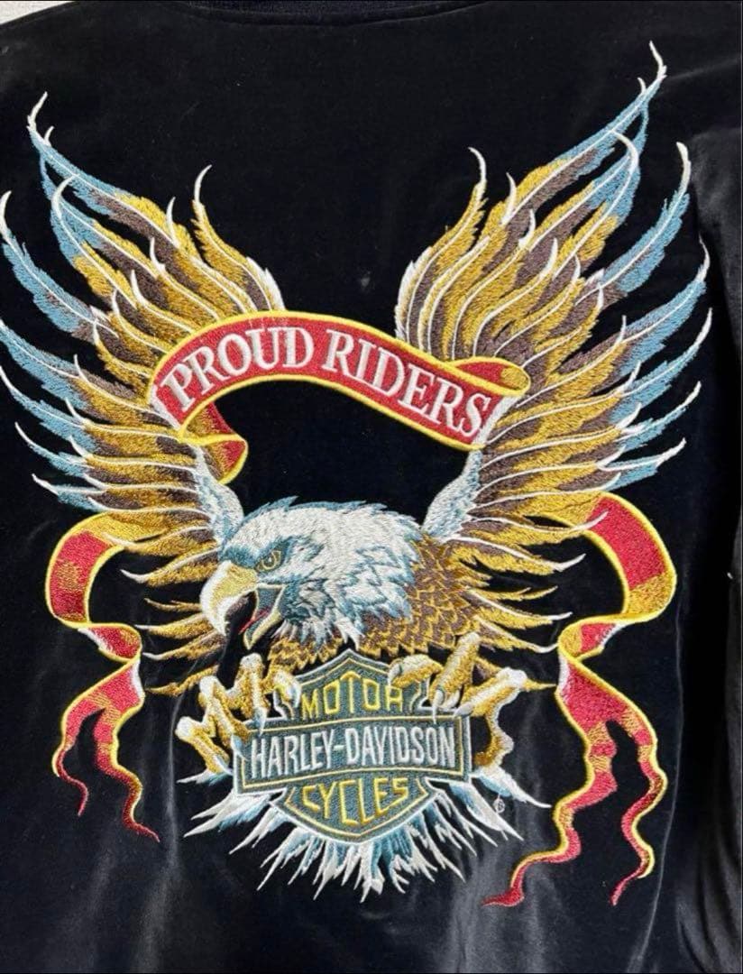 Harley-Davidson スカジャン　ベロア