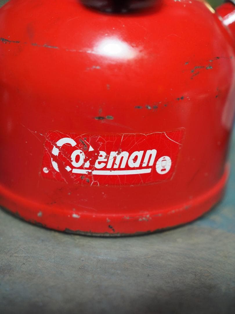 美品1963年8月 コールマン 200A ランタン （通称レッドボーダー）t91