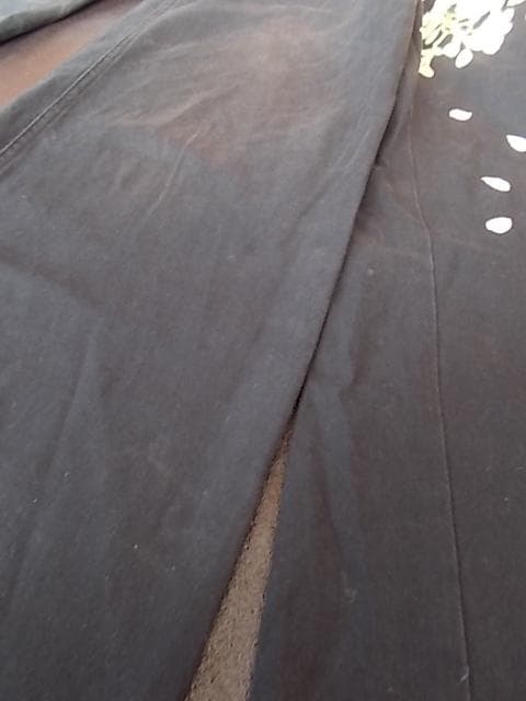 不倶戴天 ツナギ L 黒 特攻服 和柄 刺繍 般若 ジャンプスーツ