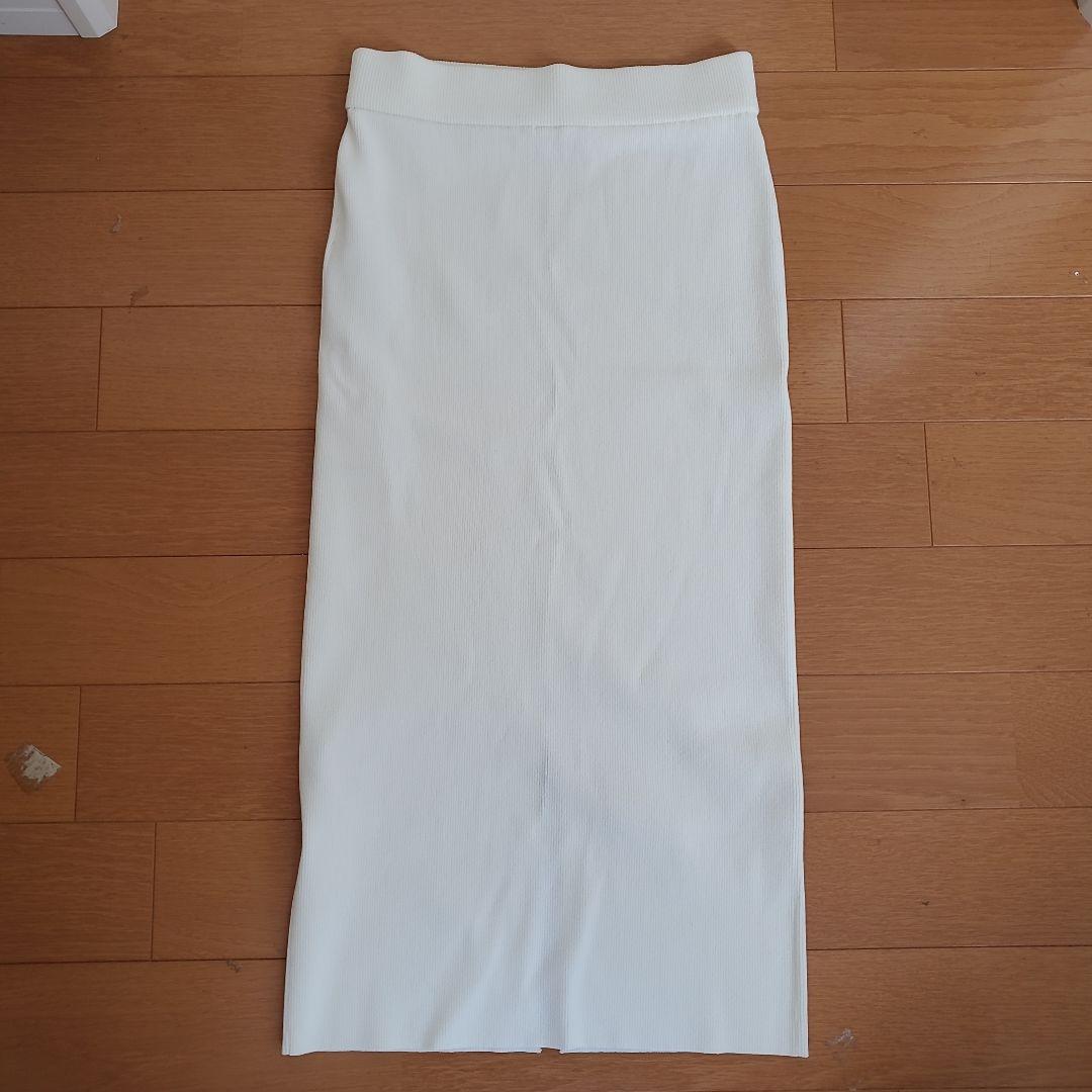 未使用　ドゥーズィエムクラス　DINER RIB TIGHT スカート　25春夏
