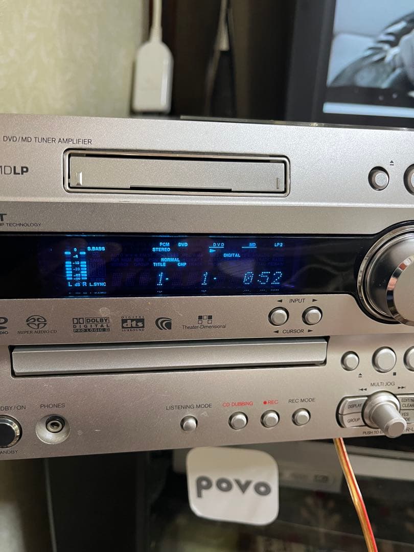 ONKYOオンキョー FR-UN7 ミニコンポ アンテナ・リモコン付き