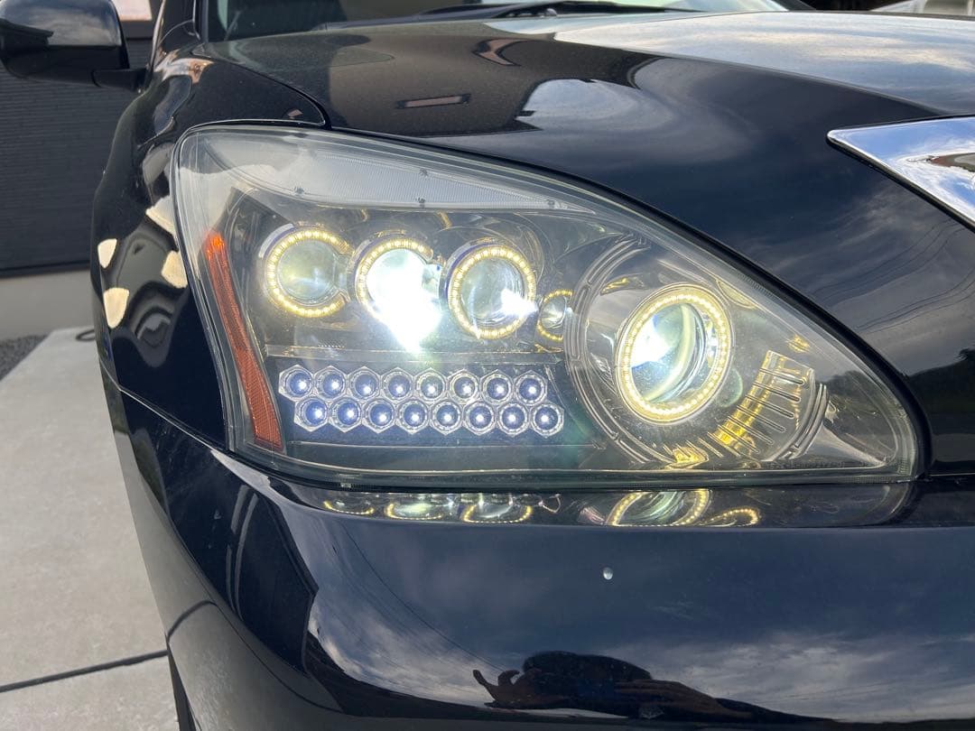 ハリアー30 DEPOヘッドライト　イカリング