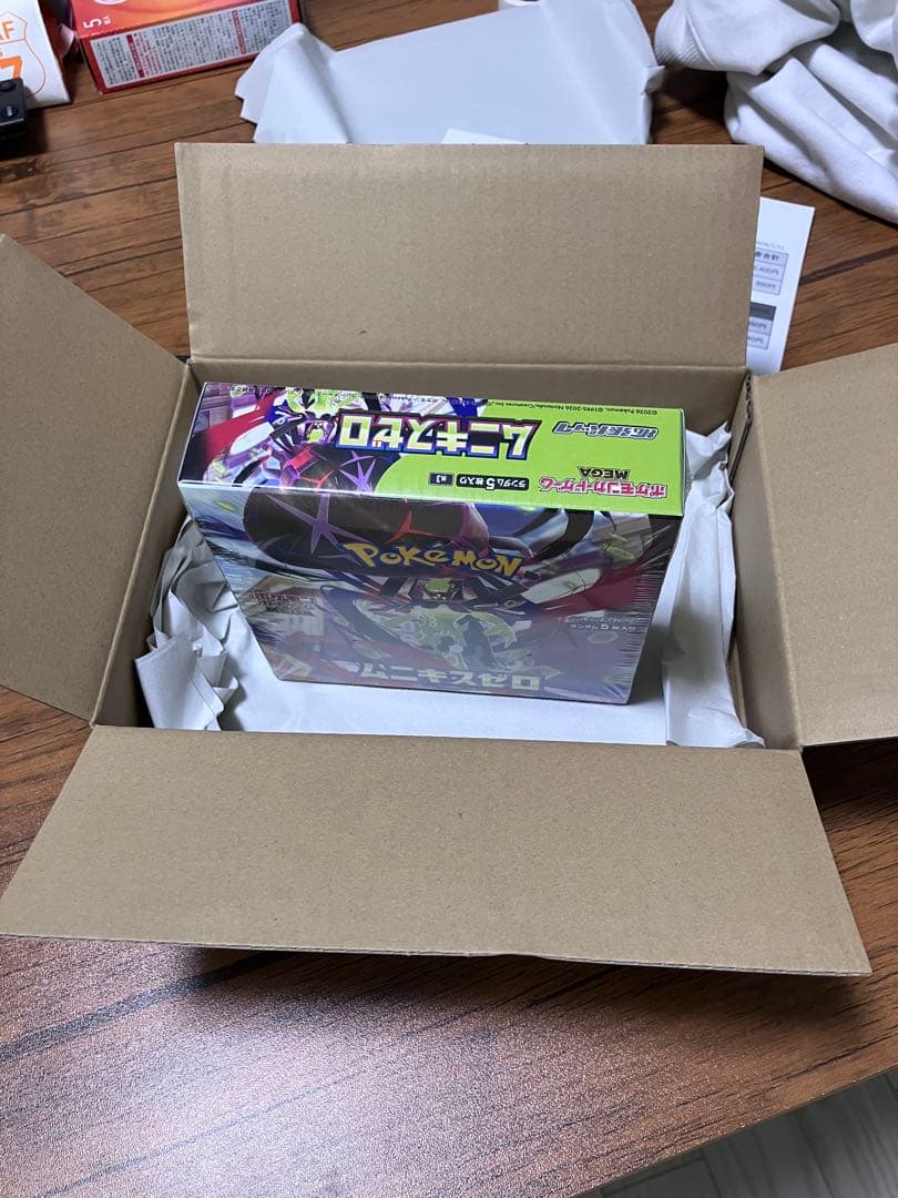 ポケモンカード ムニキスゼロ box シュリンク付き 初版ポケセン産