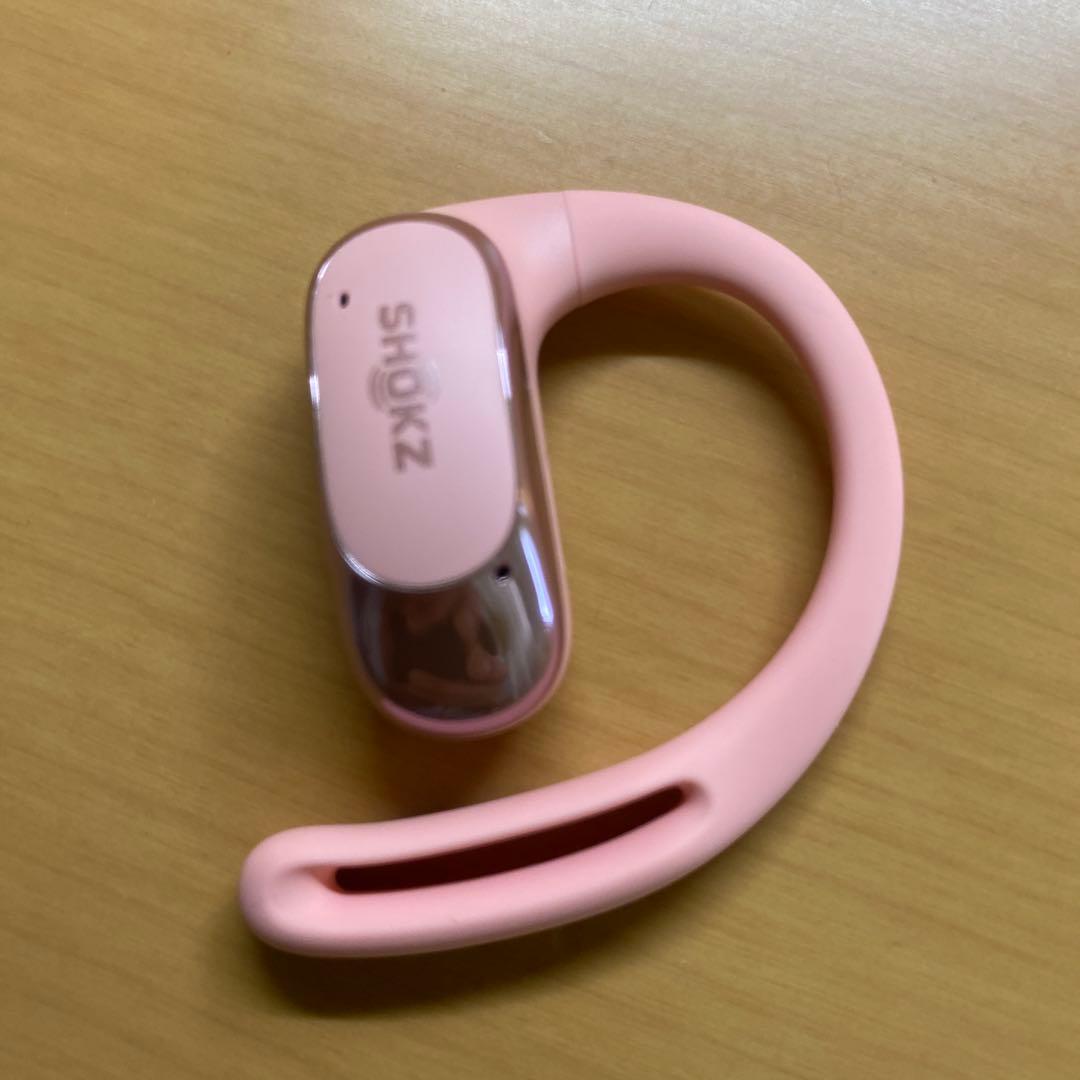 SHOKZ OPENFIT AIR ワイヤレスイヤホン ピンク