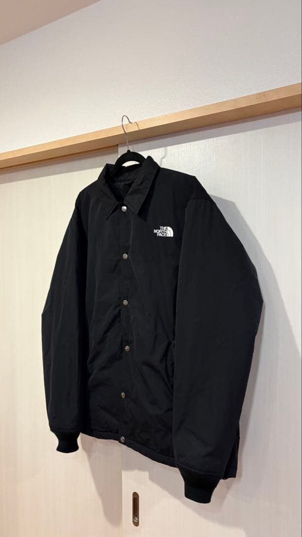 THE NORTH FACEノースフェイス インサレーテッドコーチジャケットL黒