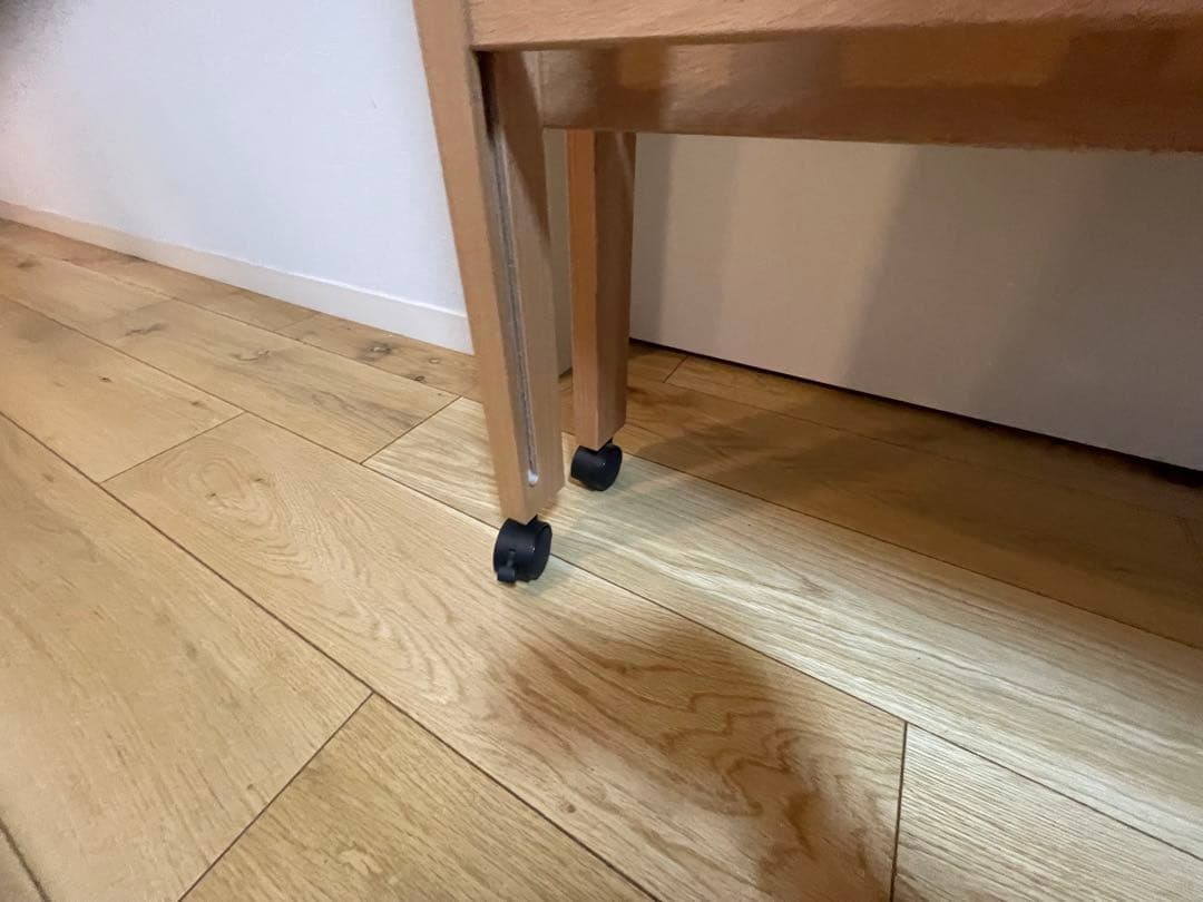 折りたたみベビーベッド 木製ベビーベッド キャスター付き マットレス付き