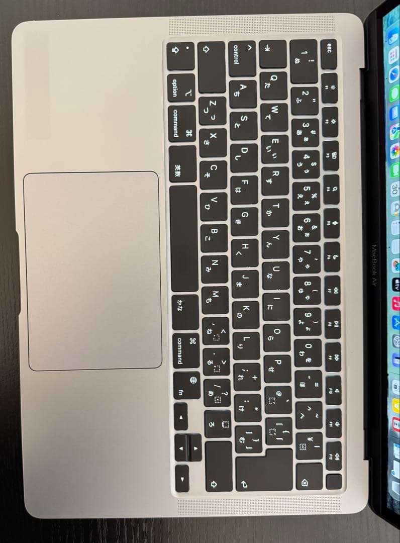 MacBook Air M1 16GB 512GB 充放電57 バッテリー86%