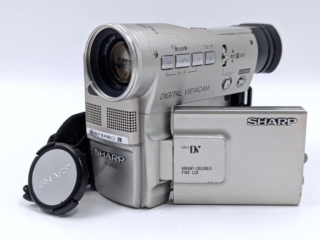 miniDVのダビングに！ SHARP ビデオカメラ VL-PD3 1