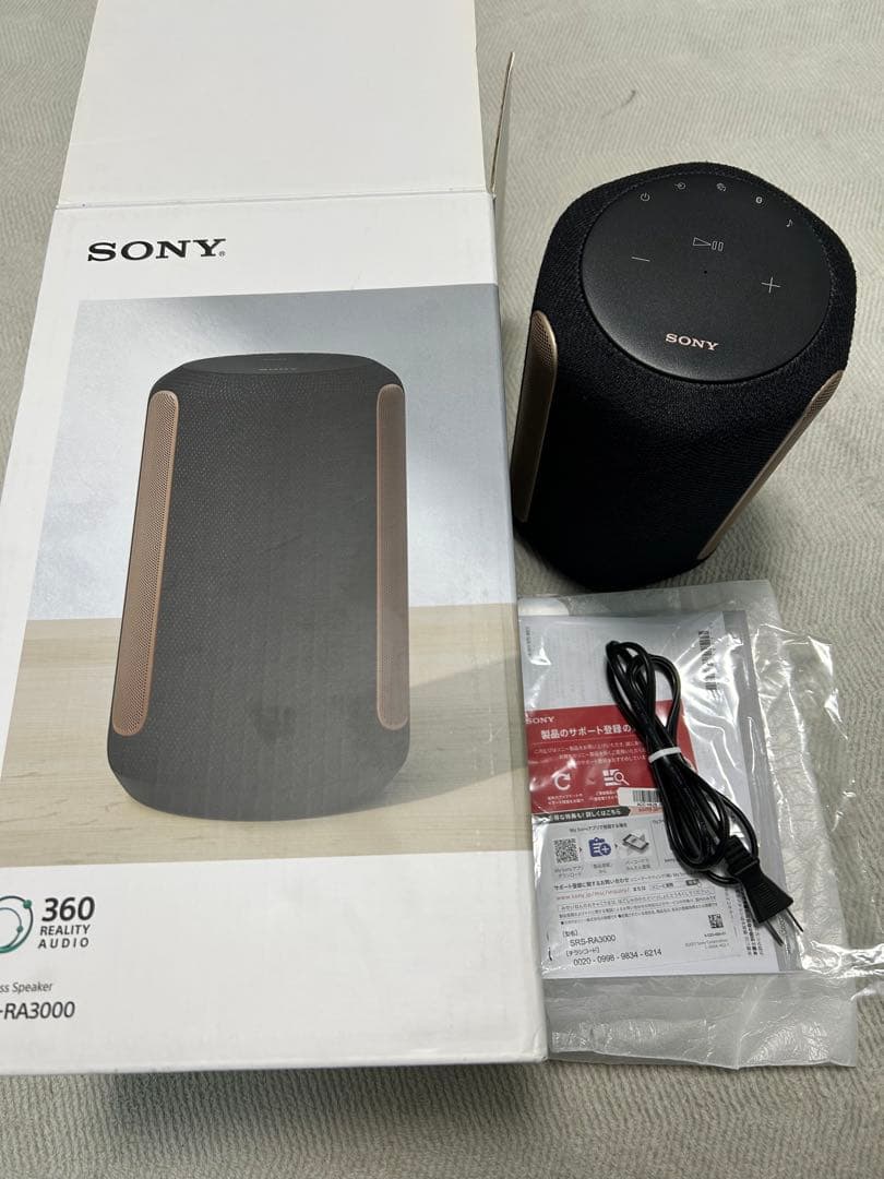 展示品　SONY SRS-RA3000 ワイヤレススピーカー　保証期間あり