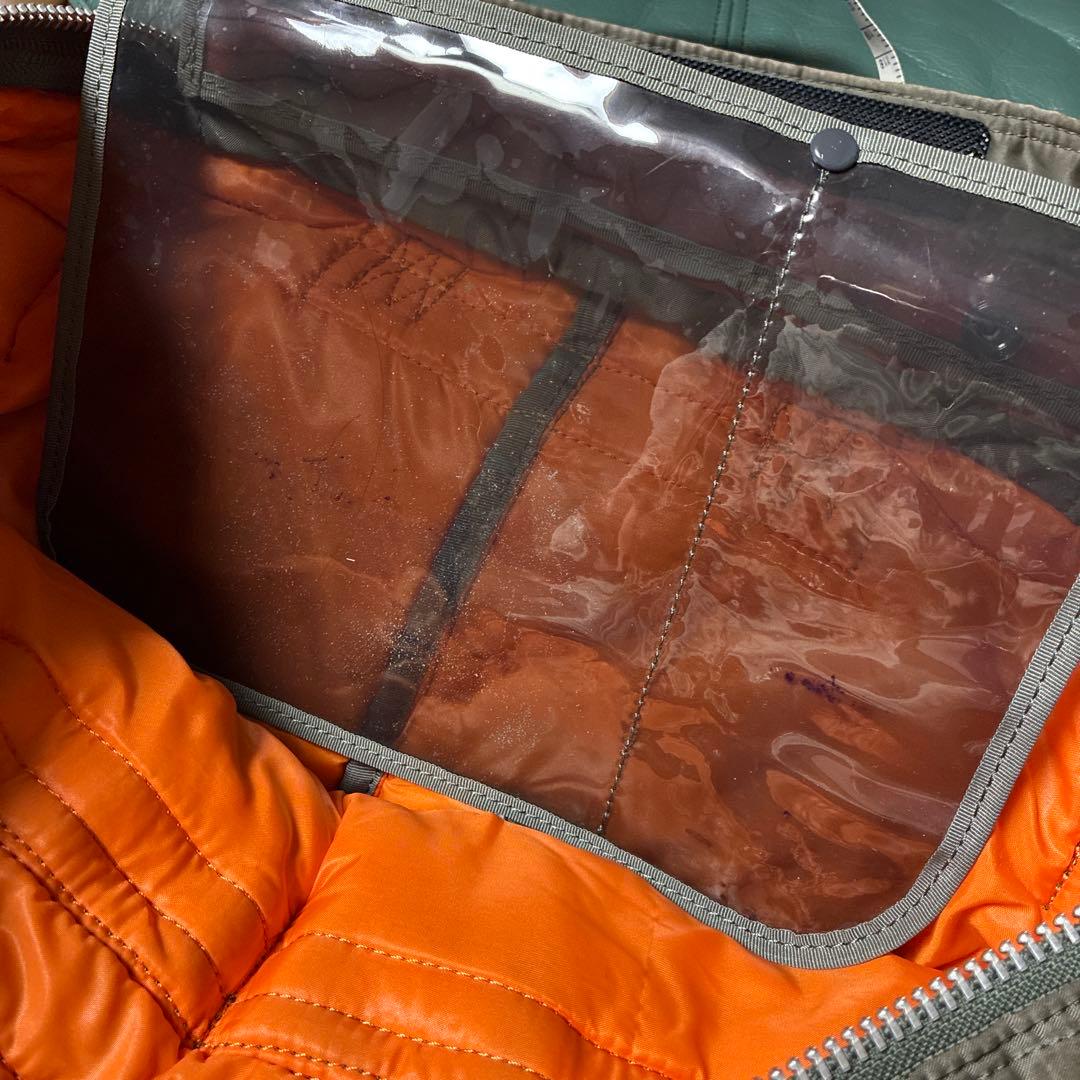 PORTER タンカー ヘルメットバッグ セージグリーン A4 大容量