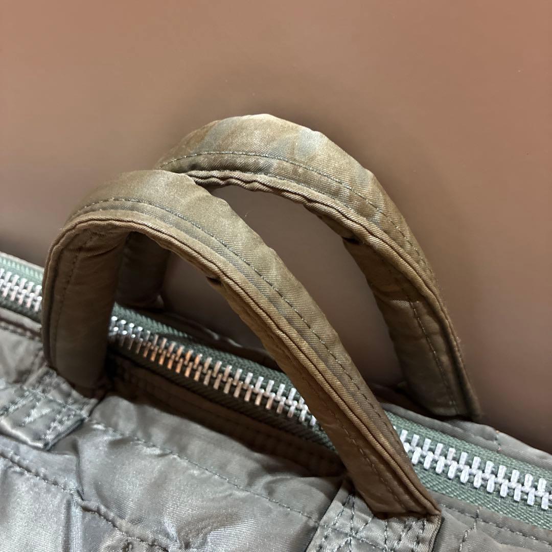 PORTER タンカー ヘルメットバッグ セージグリーン A4 大容量