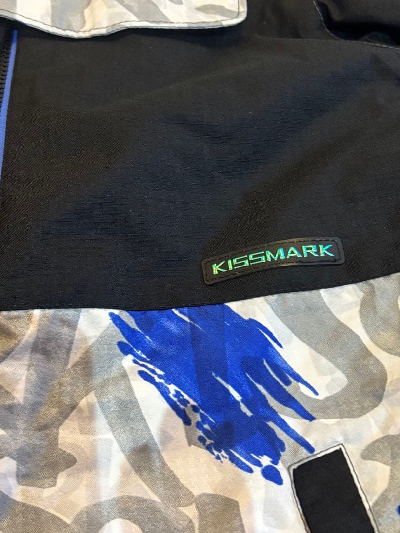 1回着！美品！キスマーク　スノボウェア　上下セット　Ｌ　kissmark