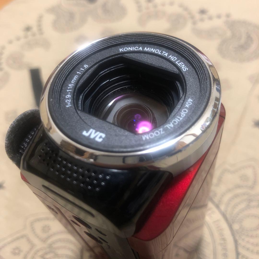 美品 JVC Everio GZ-HM33 バッテリー2個付 ビデオカメラ 完品