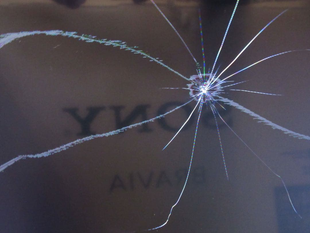 【ジャンク・元払い・匿名配送】BRAVIA KJ-24W450E 2020年