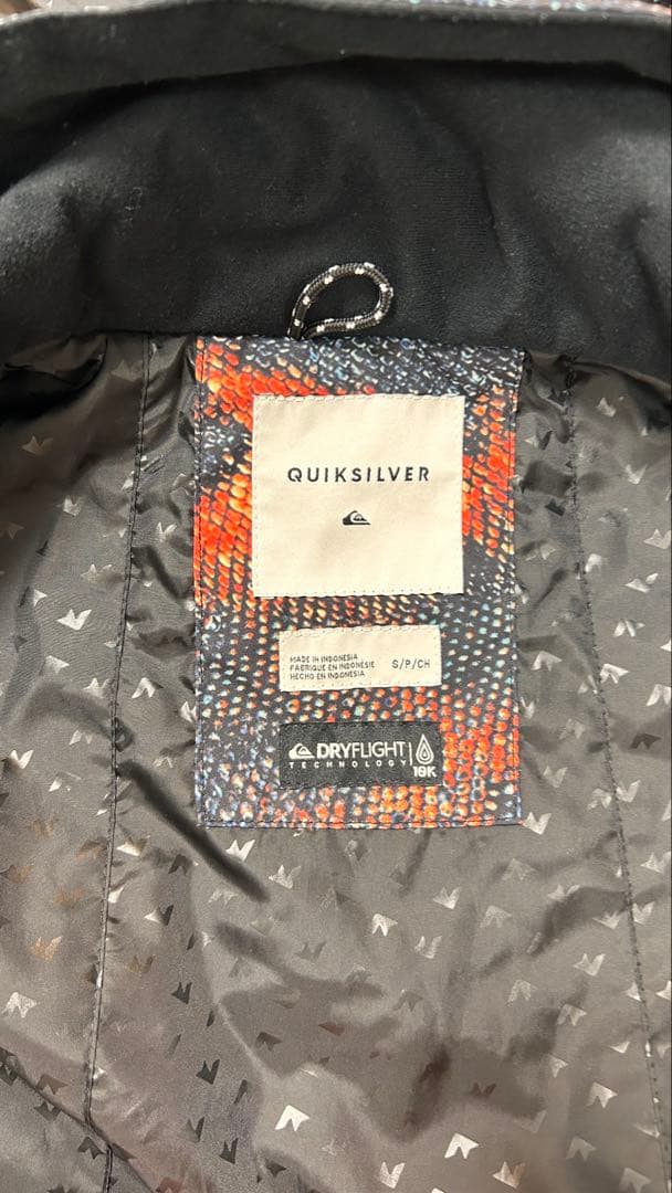 【3点セット】スノーボードウェアセット QUICKSILVER BURTON