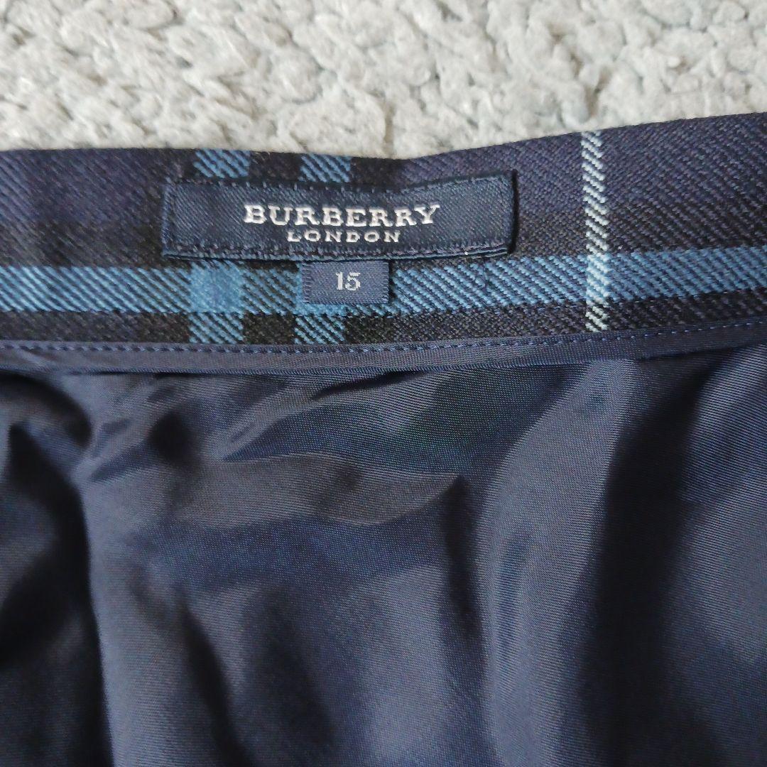 美品　バーバリーロンドン ノバチェック ロングスカート15号