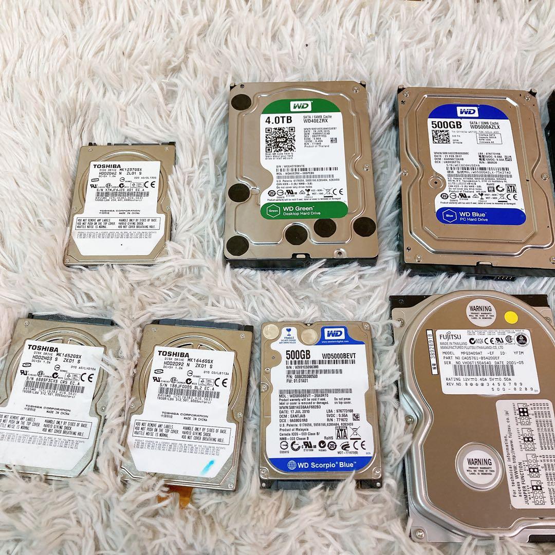 HDD まとめ売り　24個セット　ジャンク　TOSHIBA WD HITACHI