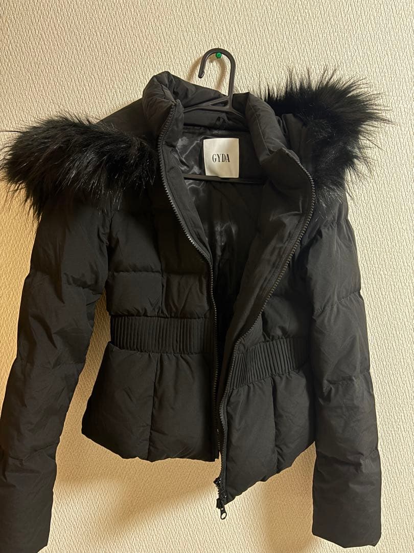 GYDA GDベルト付きショートダウンコート
