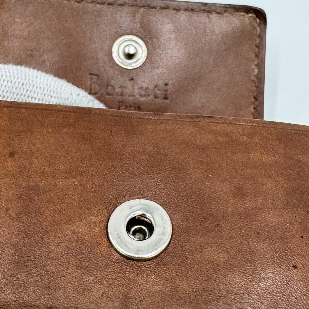 ベルルッティ カリグラフィ レザー ケース 小銭入れ シリアルあり