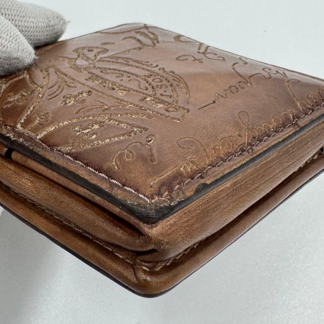 ベルルッティ カリグラフィ レザー ケース 小銭入れ シリアルあり