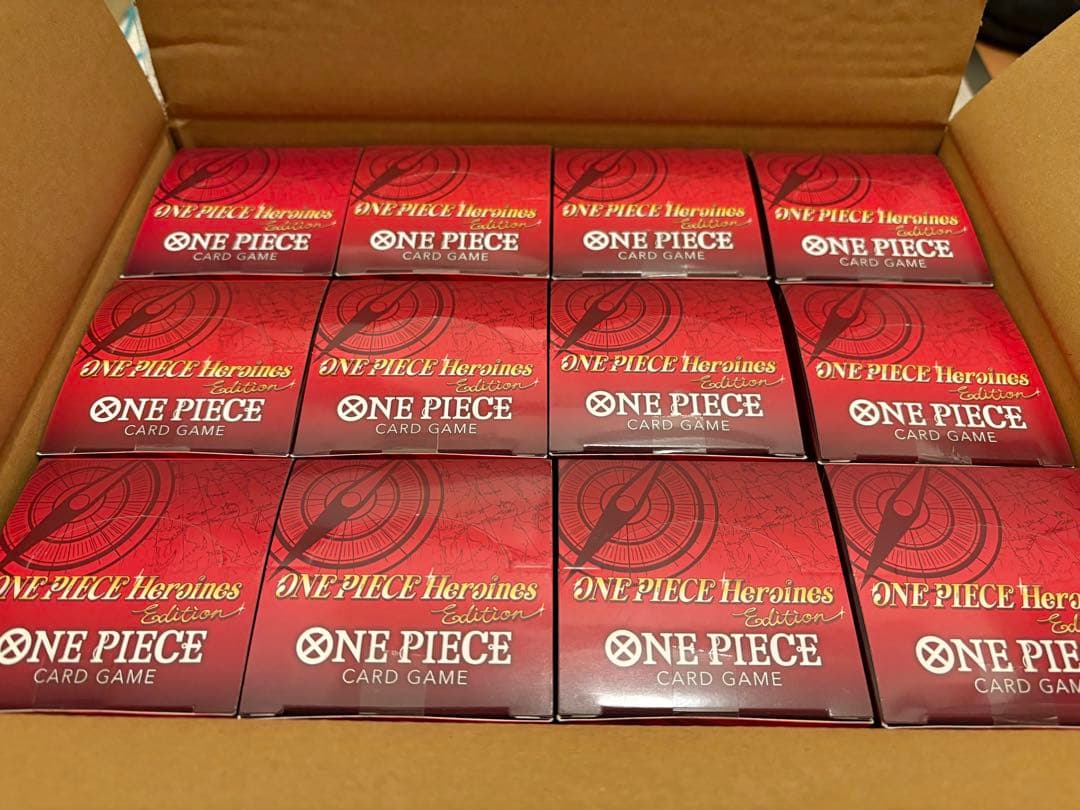 ヒロインズエディション エクストラブースター 新品未開封 テープ付き 12BOX