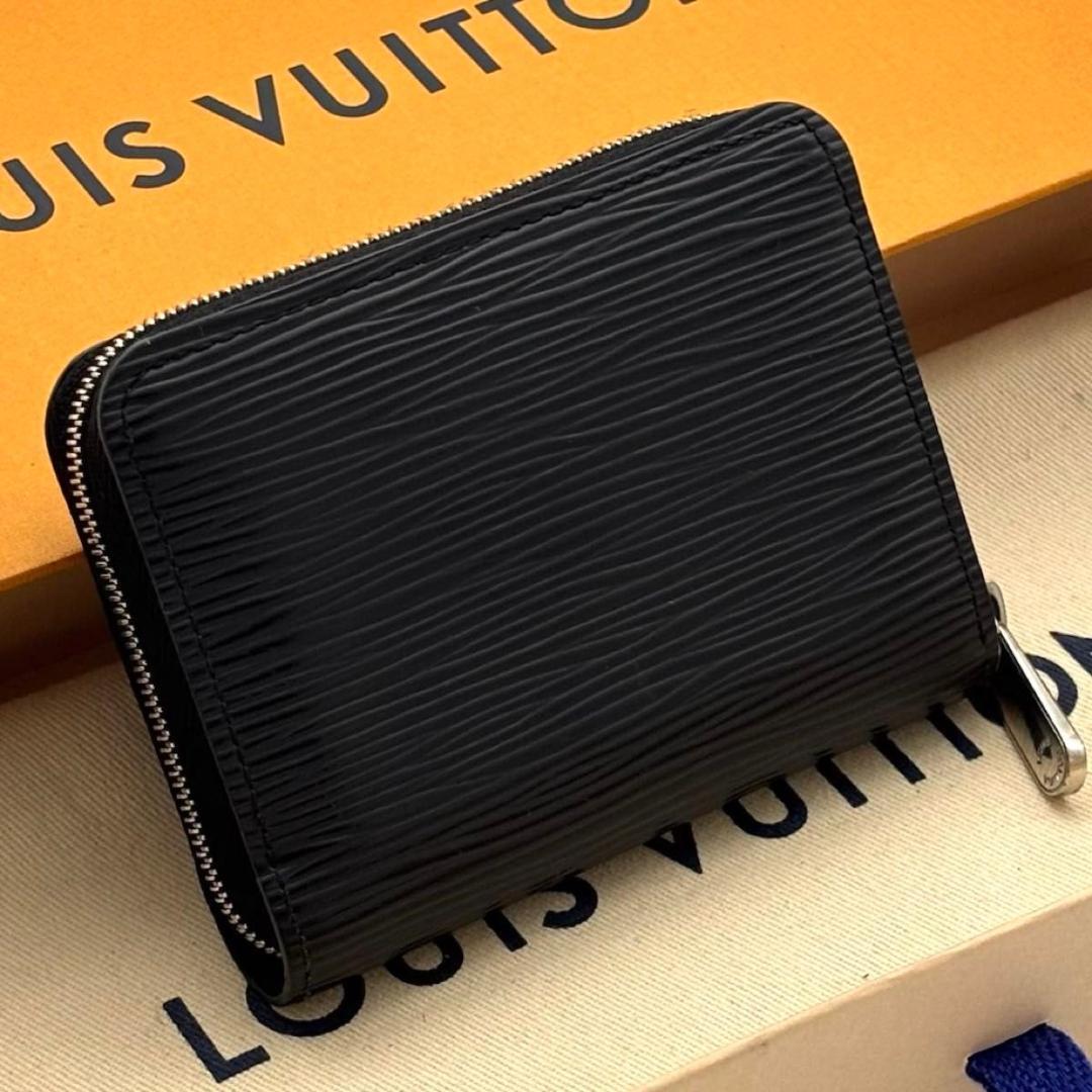 【最高級美品】ルイヴィトン エピ ノワール ジッピーパース ブラック