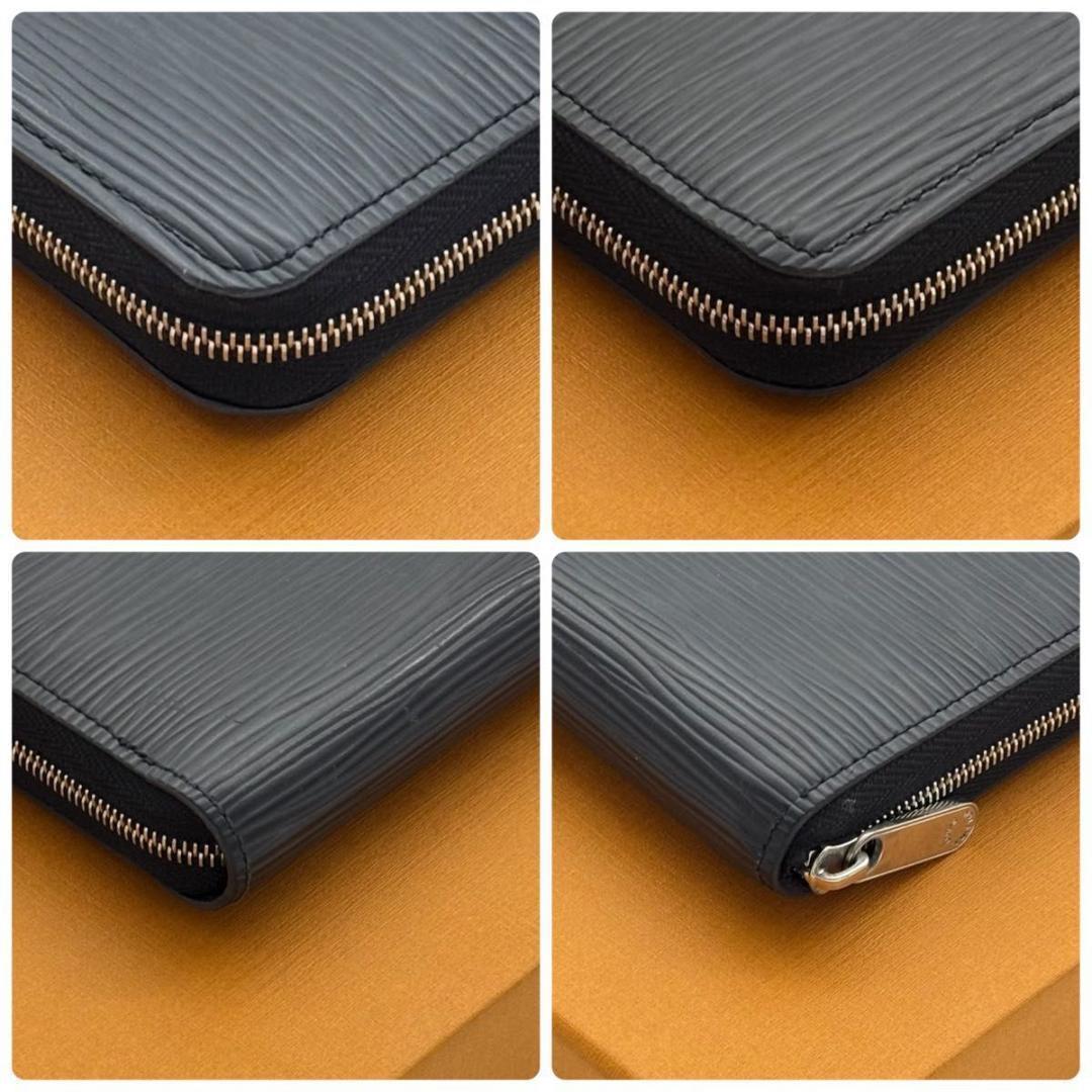 【最高級美品】ルイヴィトン エピ ノワール ジッピーパース ブラック