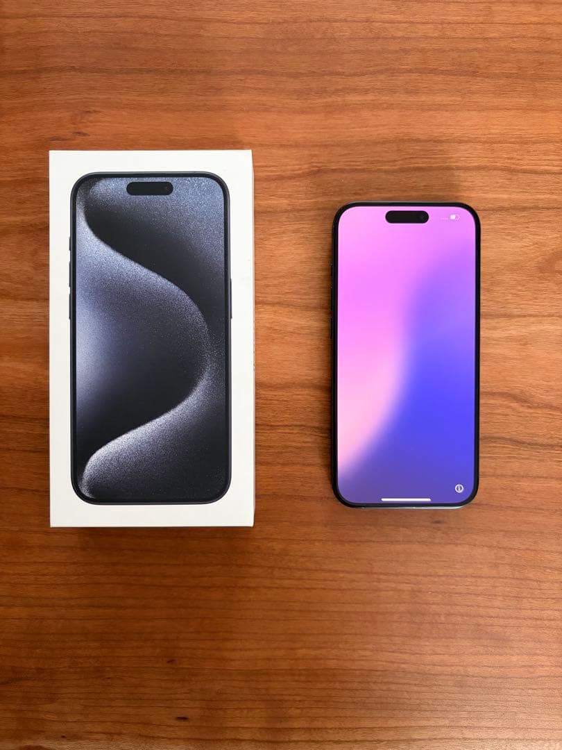 Apple iPhone 15 Pro 256GB ブルーチタニウム