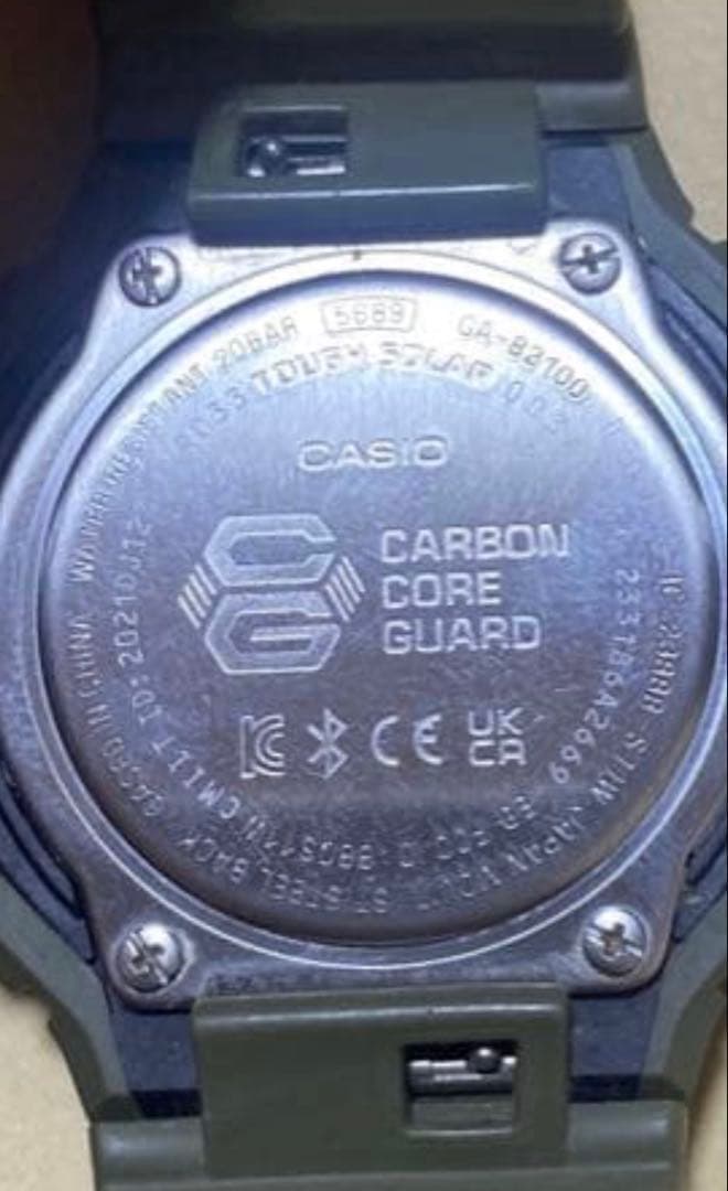 G-SHOCK GA-B2100 動作 タフソーラー Bluetooth 搭載