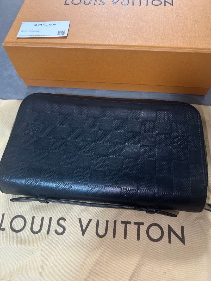 ✨実用美品✨ルイヴィトン❣️ダミエアンフィニ ジッピーXL 財布 大容量