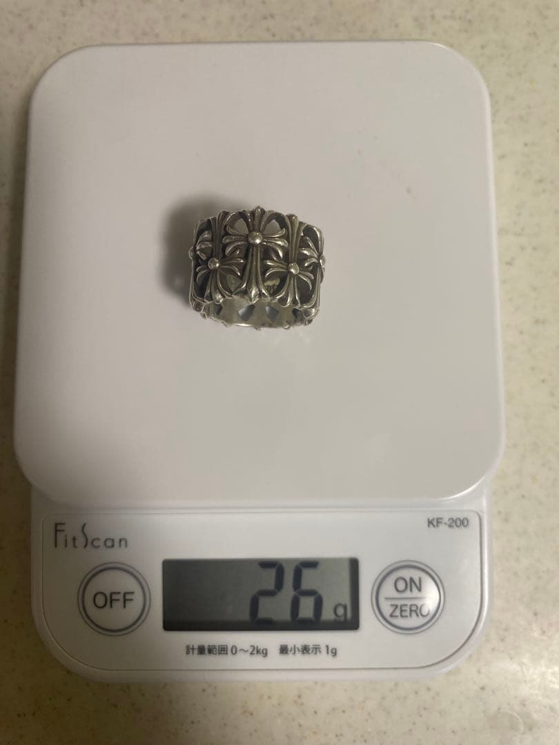 CHROME HEARTS セメタリークロスリング