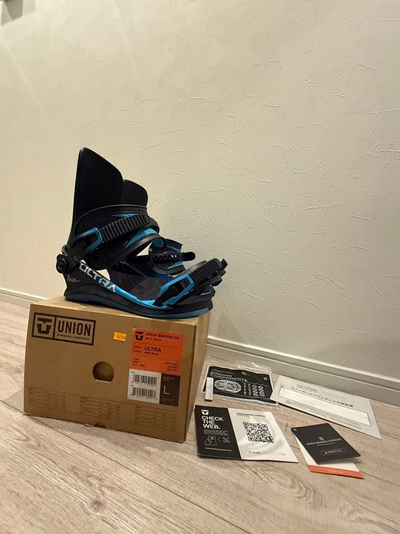 UNION ULTRA ビンディング L AQUA BLUE