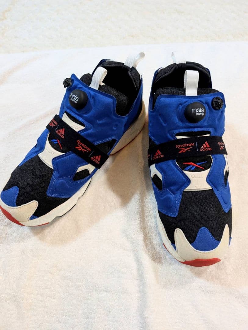 毎日値下げ　着用3回　adidas×Reebokコラボ　ポンプフューリーブースト