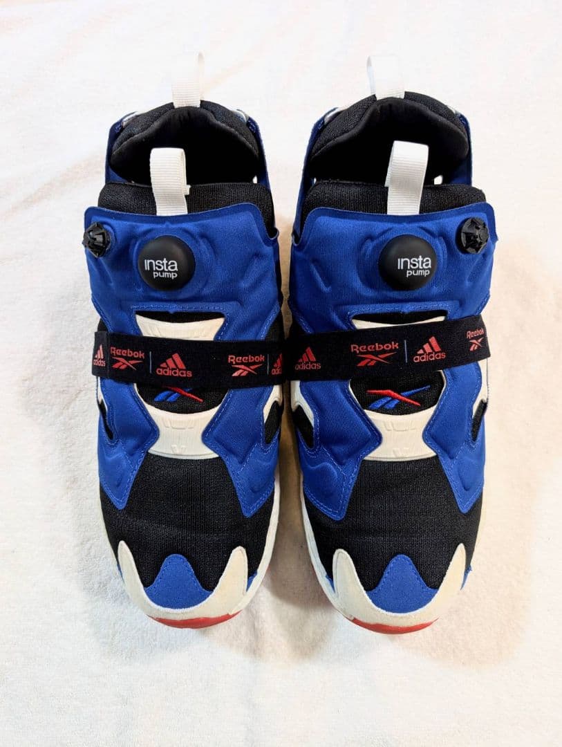 毎日値下げ　着用3回　adidas×Reebokコラボ　ポンプフューリーブースト