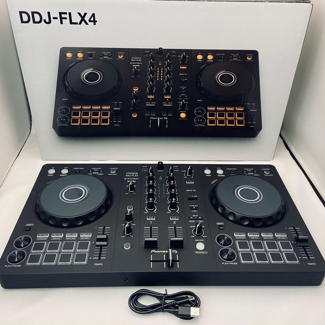 Pioneer DJ DDJ-FLX4 箱あり 付属品完備 動作確認済み 美品