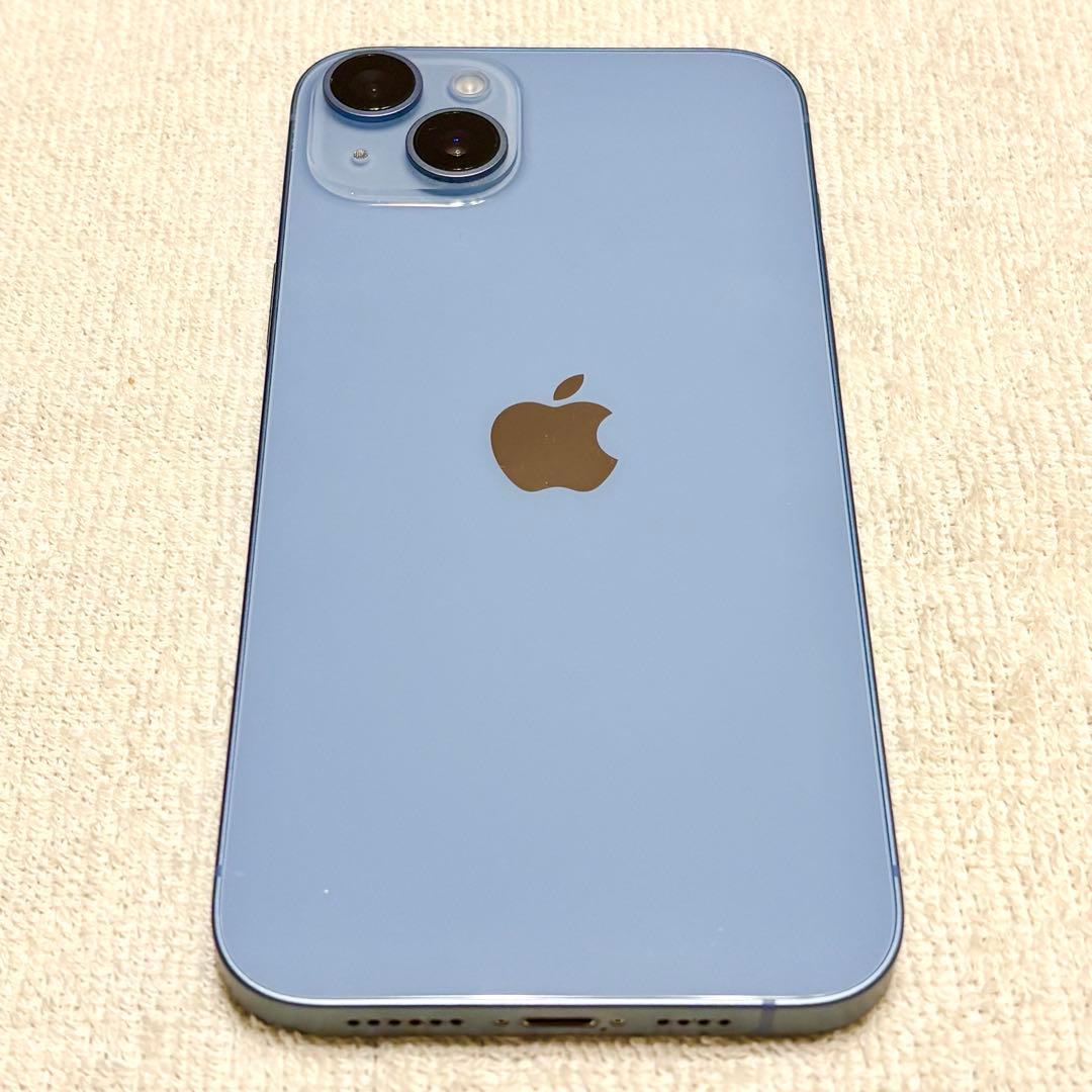 訳あり◆Apple iPhone 14Plus 本体 青 128GB ブルー